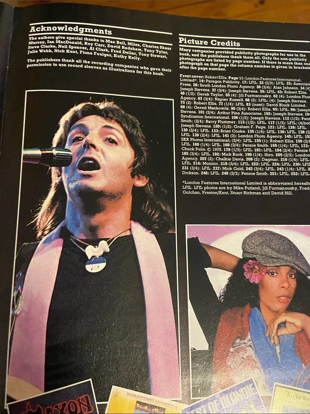 Vintage 80s 1980s Rock n Roll photo coffee table book 50s 60s 70s 80s star stars